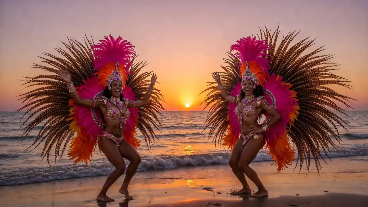 13. חוף + ברזילאיות