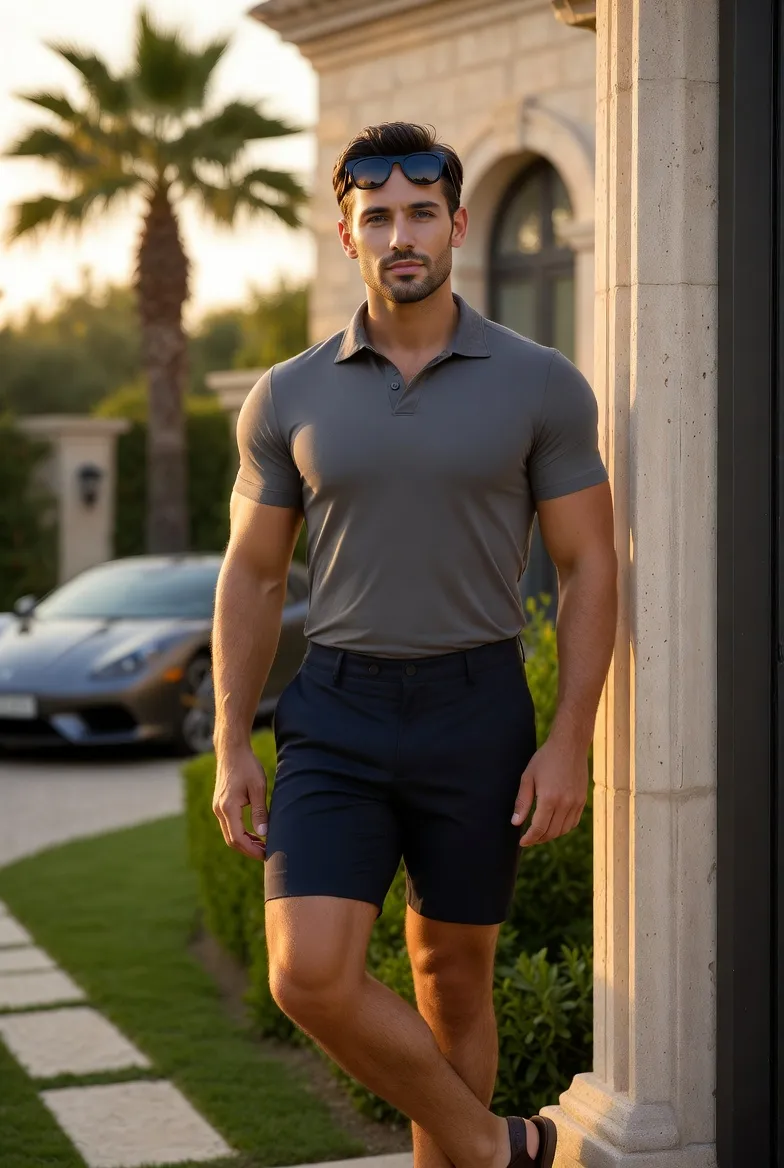 מייקל במופע VIP בווילה בקיסריה