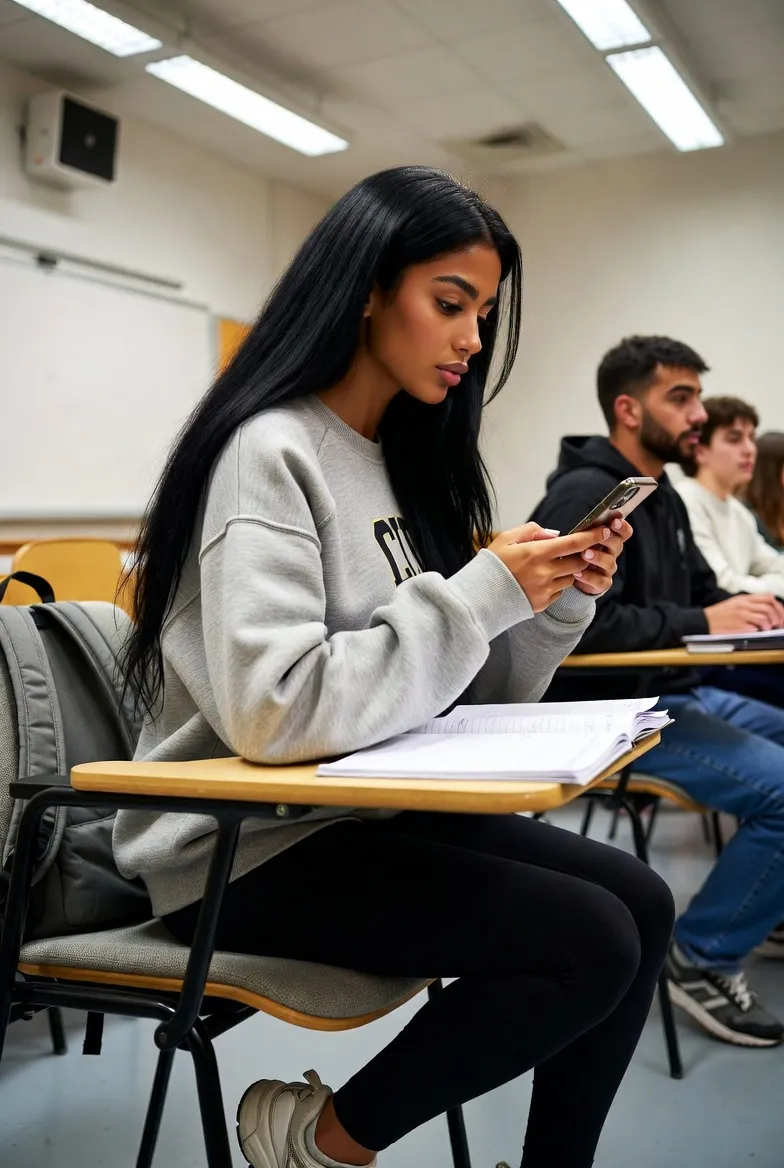 טליה כרקדנית סמויה מחופשת לסטודנטית ביום הולדת