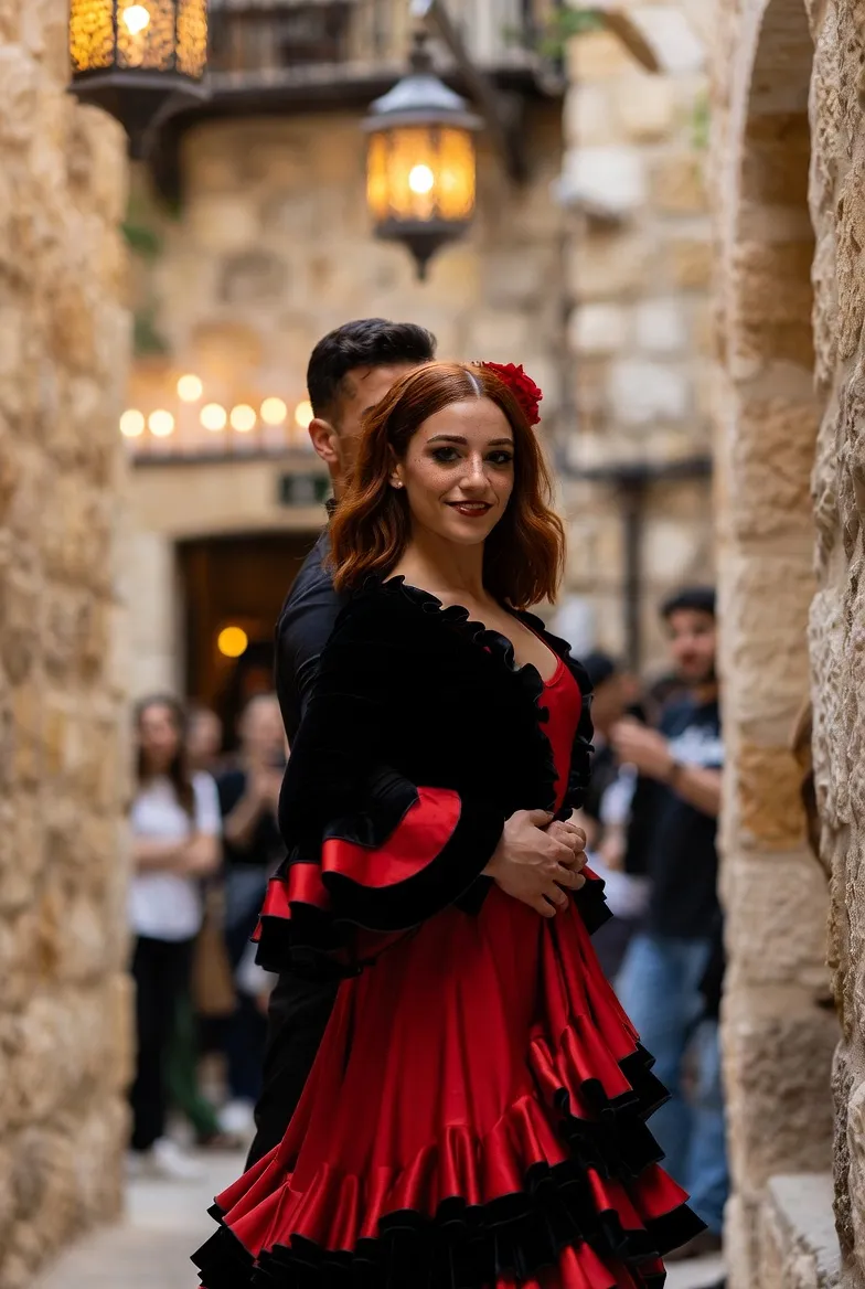 רותם רוקדת פאסו דובלה דרמטי עם בן זוג בבר מצווה